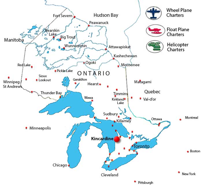Southern Ontario Air Charter Directory